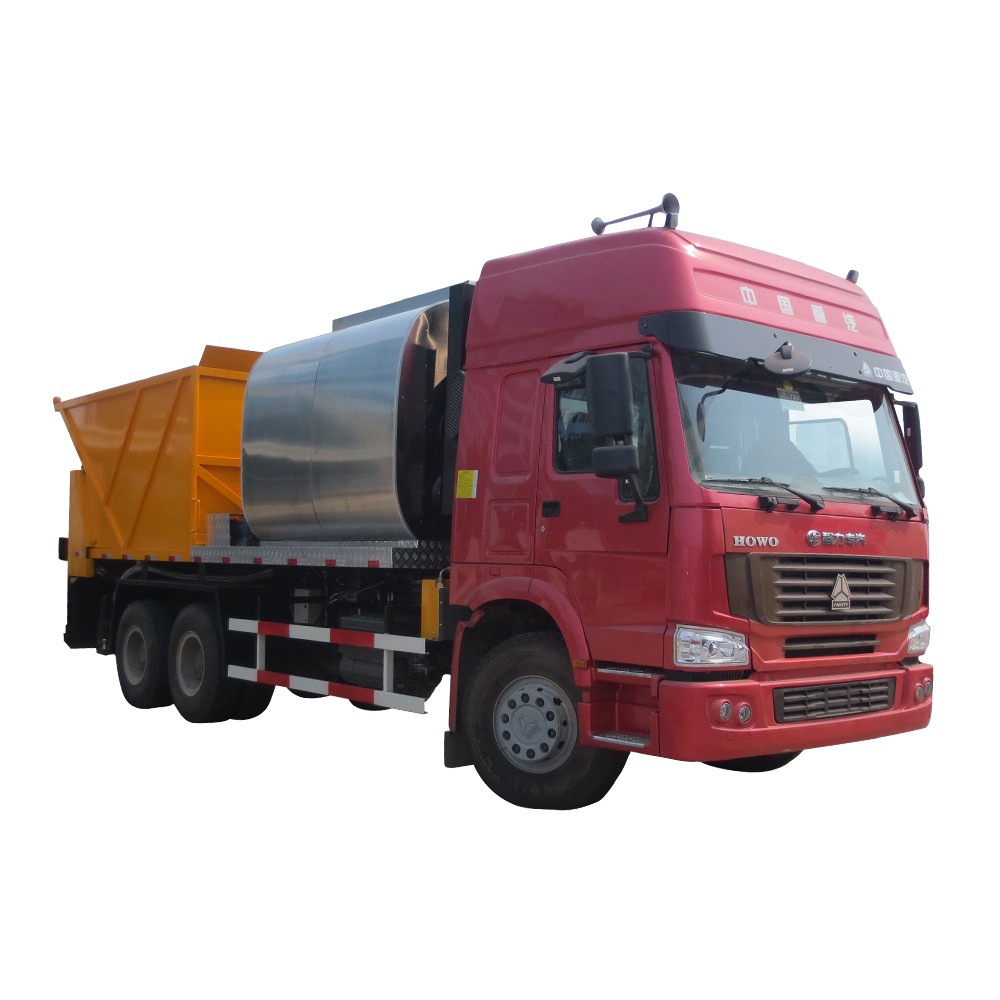 Truk Sealer Aspal Detritus Sinotruk Howo