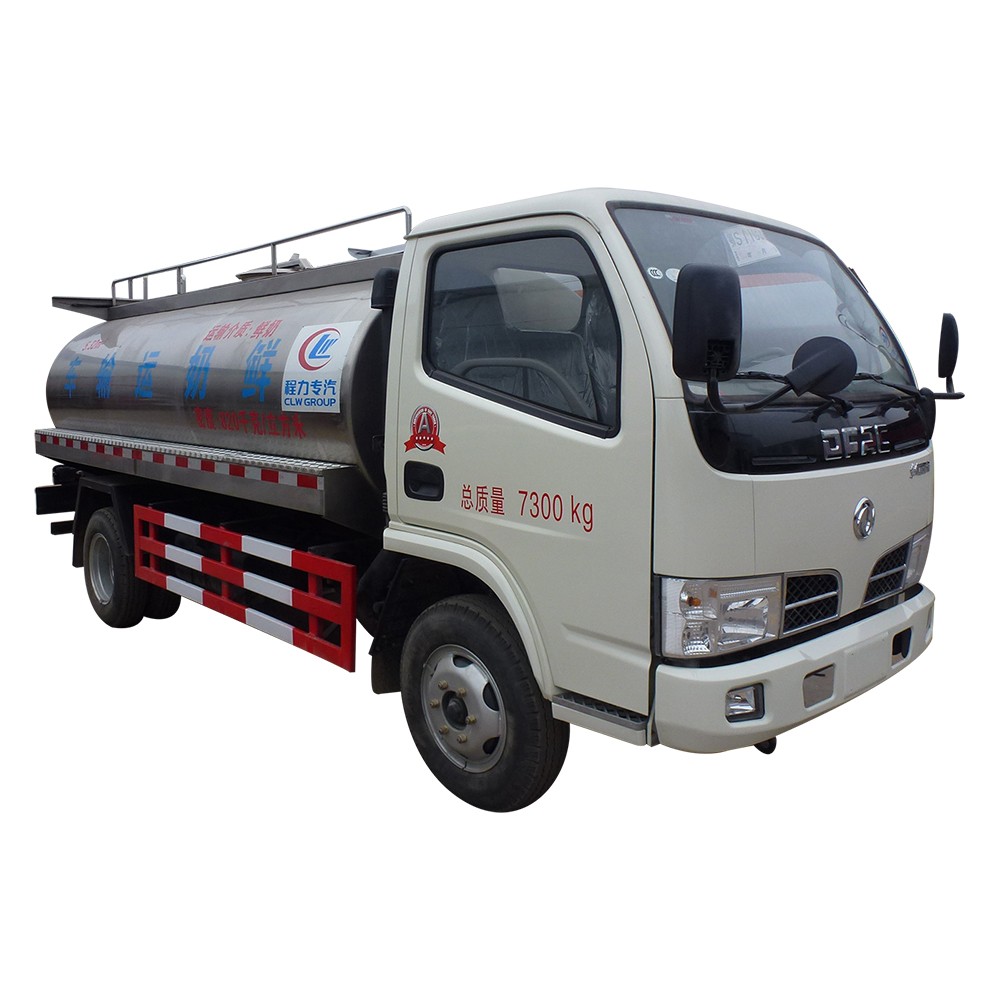 Dongfeng 5 Cbm Truk Tangki Makanan Cair