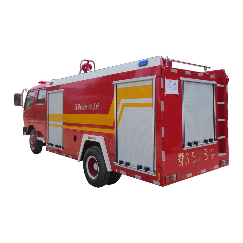 Dongfeng 4 * 4 Truk Pemadam Kebakaran